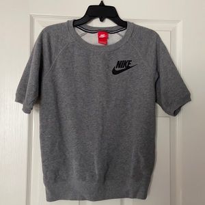 Short-Sleeve Nike Sweatshirt